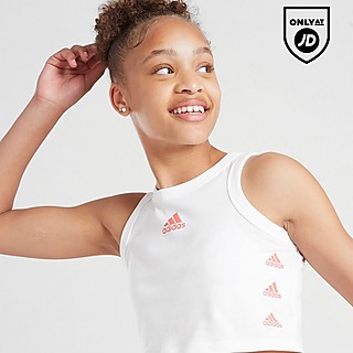 adidas Girls' Repeat Badge Of Sport Tank Top Junior