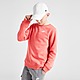 Pink/White/White Nike Sportswear Club Fleece Crew Sweatshirt Junior