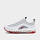 White/Grey/Grey/Red Nike Air Max 97 Junior