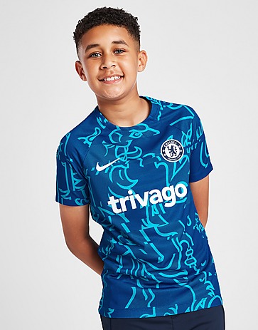 Nike Chelsea FC Home Pre Match Shirt Junior