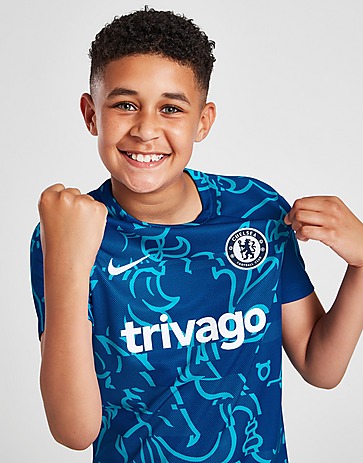 Nike Chelsea FC Home Pre Match Shirt Junior