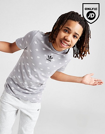 adidas Originals All Over Trefoil T-Shirt Junior