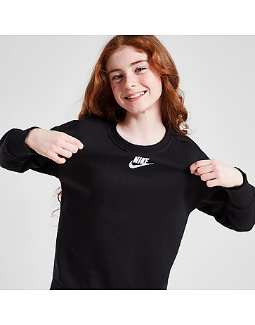 Nike Girls' Club Fleece Crew Sweatshirt Junior