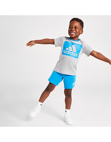 adidas Badge of Sport Box Logo T-Shirt/Shorts Set Infant