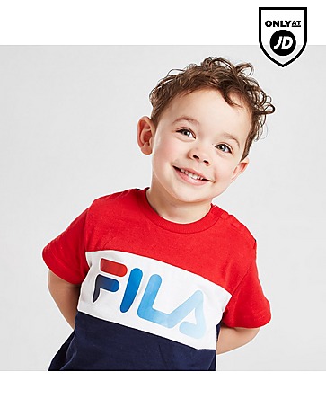 Fila Bosco Colour Block T-Shirt & Shorts Set Infant
