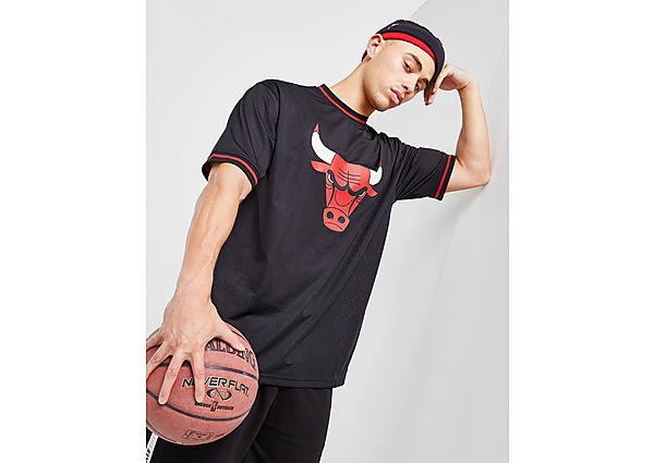 New Era NBA Chicago Bulls Oversized T-Shirt - Black - Mens