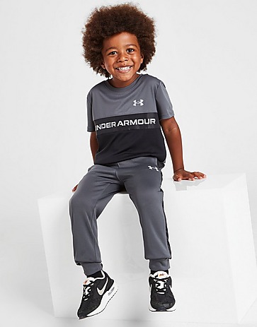 Under Armour UA Armour Fleece T-Shirt/Track Pants Set Children