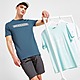White/Blue McKenzie 3-Pack Frost T-Shirts