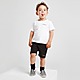 White/Black McKenzie Micro Essential T-Shirt/Shorts Set Infant
