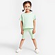 Green McKenzie Girls' Micro Essential Tee/Cycle Shorts Set Infant