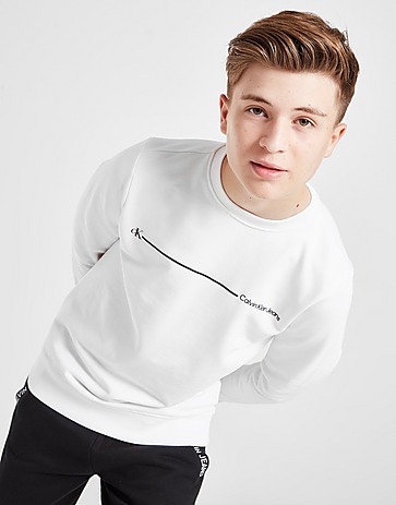 Calvin Klein Jeans Raised Line Crew Sweatshirt Junior