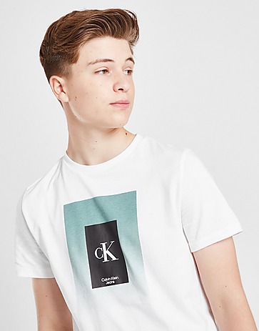 Calvin Klein Jeans Gradient Box Logo T-Shirt Junior