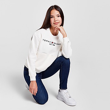 Tommy Hilfiger Girls' Essential Crew Sweatshirt Junior