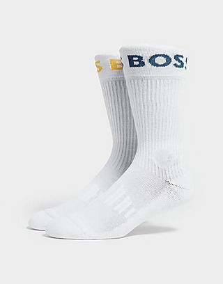 BOSS 2 Pack Ribbed Sports Socks