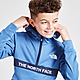 Blue The North Face 1/4 Zip Amphere Hoodie Junior