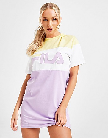Fila Colour Block T-Shirt Dress