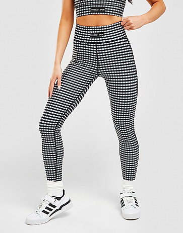 Pink Soda Sport Gingham Tights