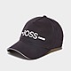 Black BOSS Logo Cap Junior
