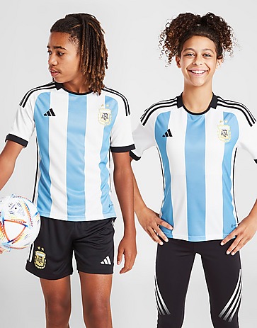 adidas Argentina 2022 Home Shirt Junior