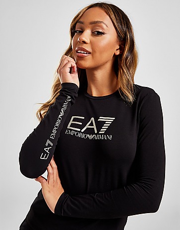 Emporio Armani EA7 Logo Long Sleeve T-Shirt