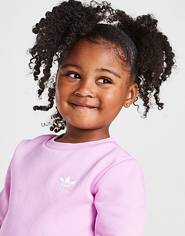 adidas Originals Girls' Essential Crew Tracksuit Infant