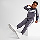 Grey adidas Linear Essential Crew Tracksuit Children