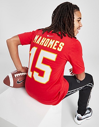 Nike NFL Kansas City Chiefs Mahomes #15 T-Shirt Junior