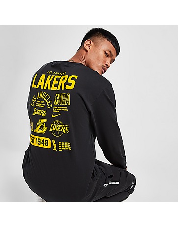 Nike NBA Los Angels Lakers Long Sleeve T-Shirt