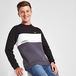 Lacoste Colour Block Crew Sweatshirt Junior