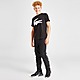 Black Lacoste Piped Woven Track Pants Junior