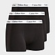 Black Calvin Klein Underwear 3 Pack Trunks Junior