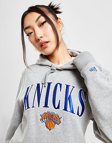 New Era NBA New York Knicks Satin Hoodie