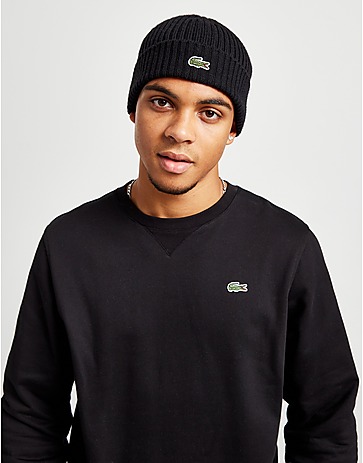 Lacoste Ribbed Beanie