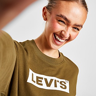 Levi\u2019s Boothalsshirt sleutelbloem casual uitstraling Mode Shirts Bootshalsshirts Levi’s