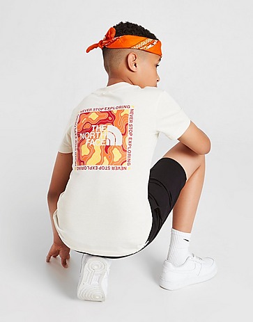 The North Face Box Camo T-Shirt Junior