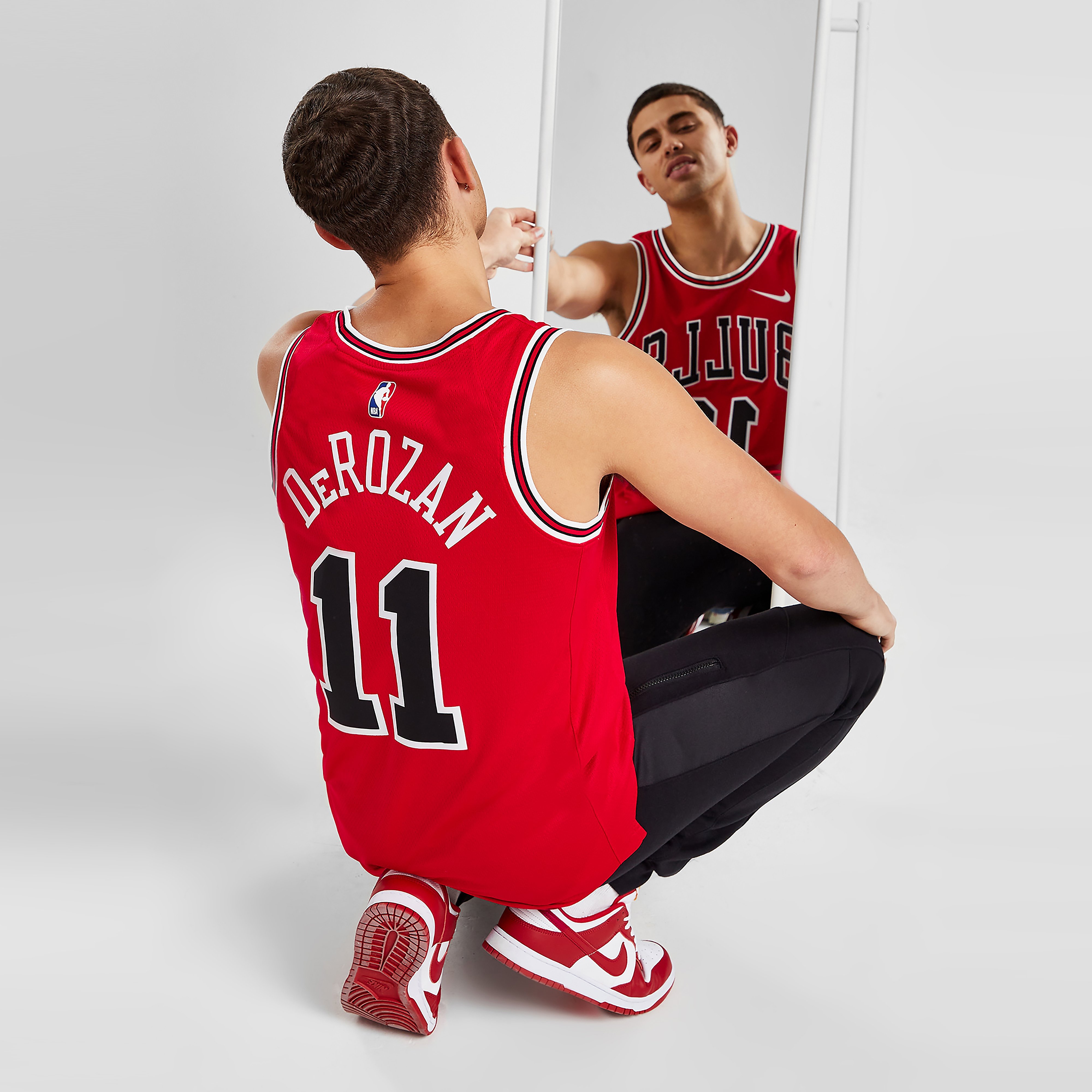 Nike NBA Chicago Bulls DeRozan #11 Jersery
