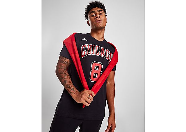 Nike NBA Chicago Bulls LaVine #8 Statement T-Shirt - Black - Mens
