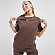 Brown Nike Sportswear Essential Oversized T-Shirt Women's
