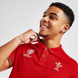 Macron Wales Rugby World Cup 2023 Polo Shirt