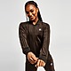 Brown adidas Originals Velour 3-Stripes Full Zip Track Top