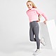 Pink/Grey adidas Girls' Overhead Hoodie/Leggings Set Children