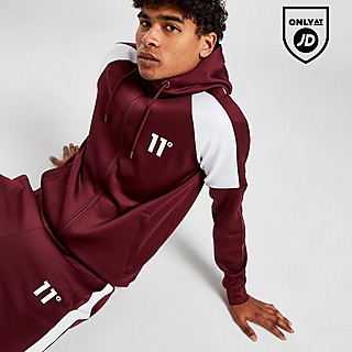11 Degrees Poly Colour Block Track Top