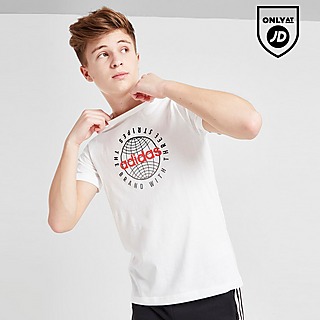 adidas Globe Badge Of Sport T-Shirt Junior
