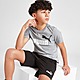 Grey Puma T-Shirt/Shorts Set Junior