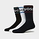 Multi BOSS 3-Pack Rib Stripe Socks