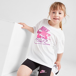 Nike Girls' Futura T-Shirt/Cycle Shorts Set Children