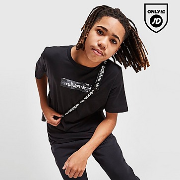 adidas Originals Camo Box Back Hit T-Shirt Junior