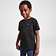 Black Lacoste Woven Mix T-Shirt Children