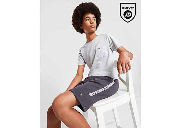 Lacoste Tape Shorts Junior Grey Kind