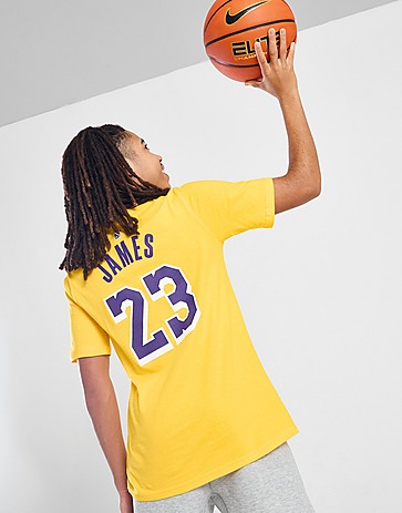 Nike NBA LA Lakers James #6 T-Shirt Junior